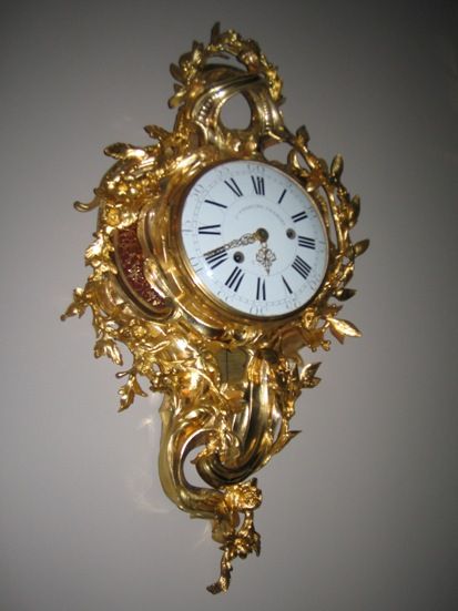 W22 Transitional Louis Quinze/Seize Cartel clock, in superb original condition and perfect gilding - image 2