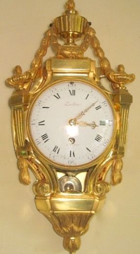 W24 Small Louis XVI Cartel Clock - image 2