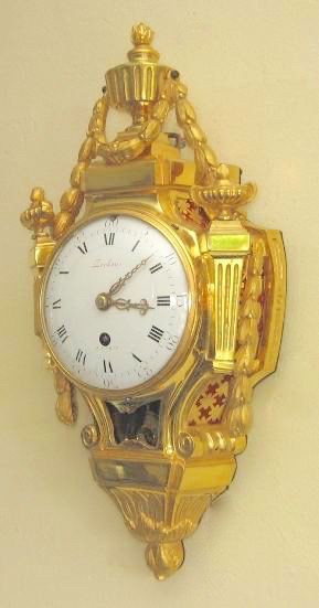 W24 Small Louis XVI Cartel Clock - image 5