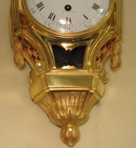 W24 Small Louis XVI Cartel Clock - image 3