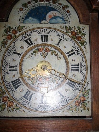 DW04 Dutch 'staartschipper' with date and moondial - afbeelding 5