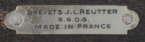 M195 Grote verguld bronzen Atmos klok, Reutter no 6259, 4 glazen, Frankrijk - afbeelding 11