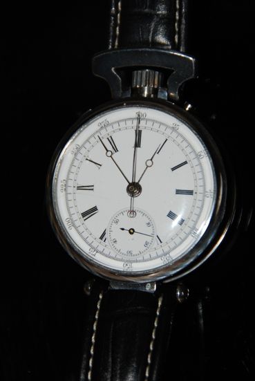 WAT09 Antique Ratrappante chronograph wristwatch - image 2