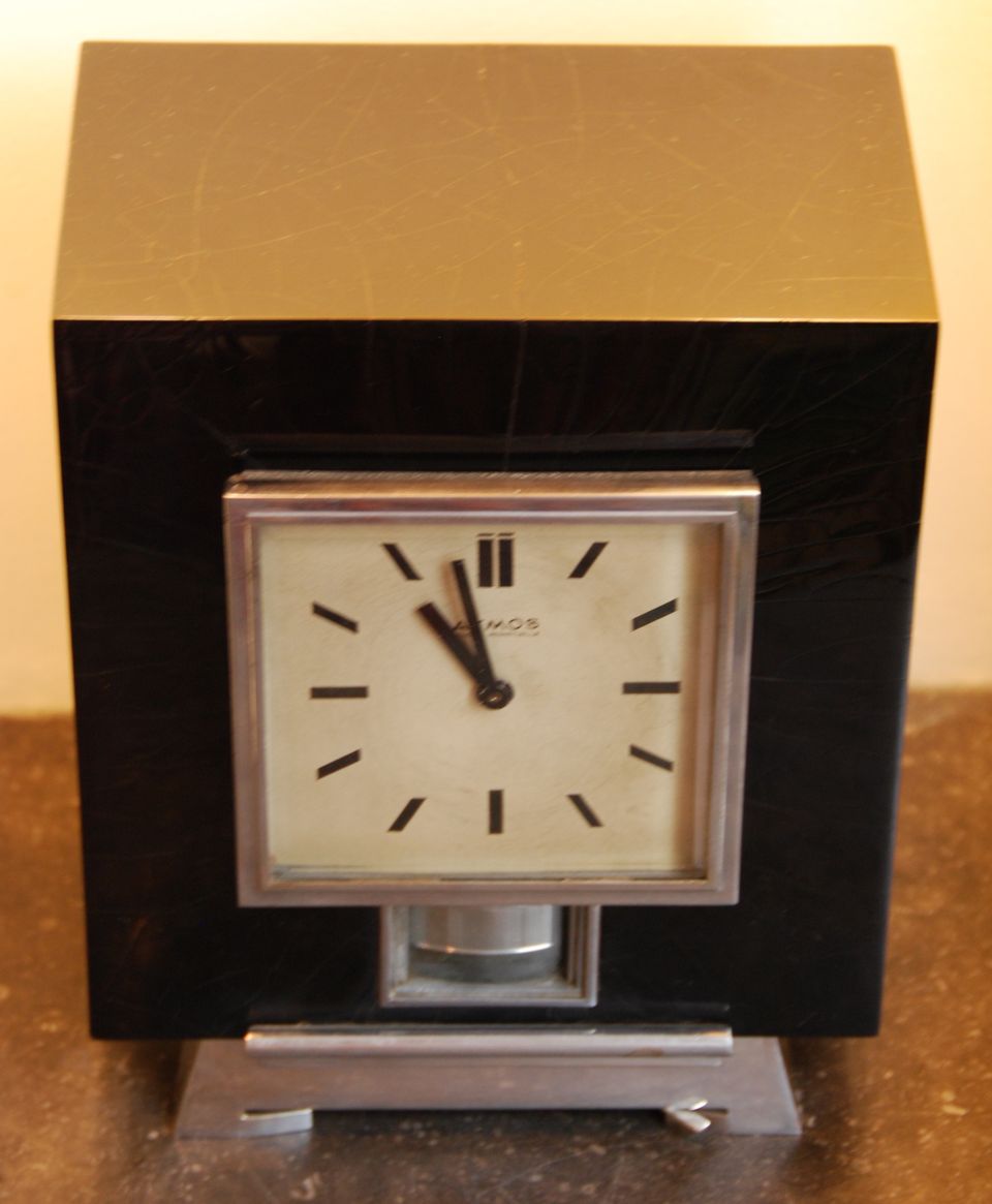 M181 Atmos clock in black with print , J.L. Reutter - image 4