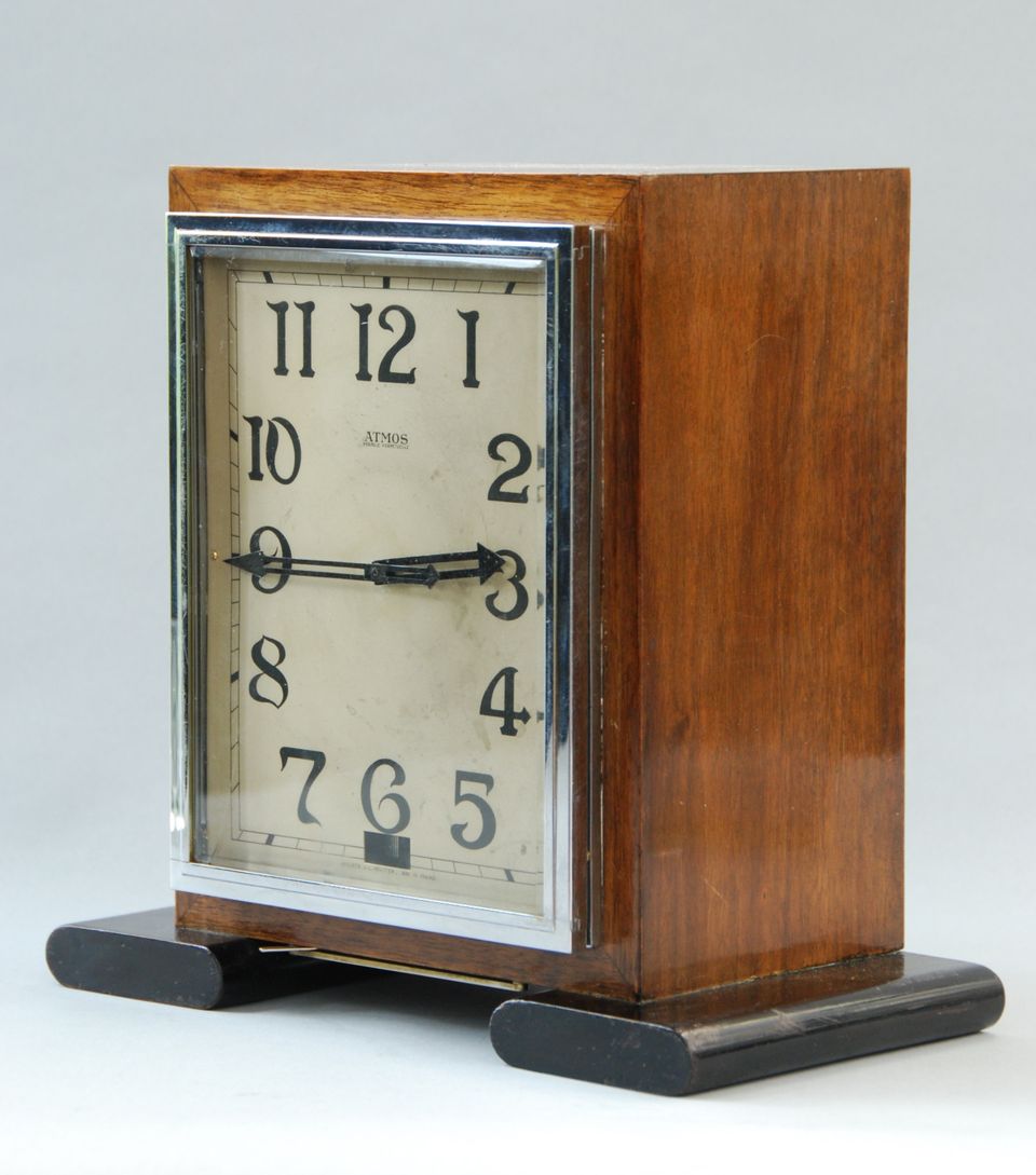 M209 Rare wooden Reutter Atmos clock - image 3