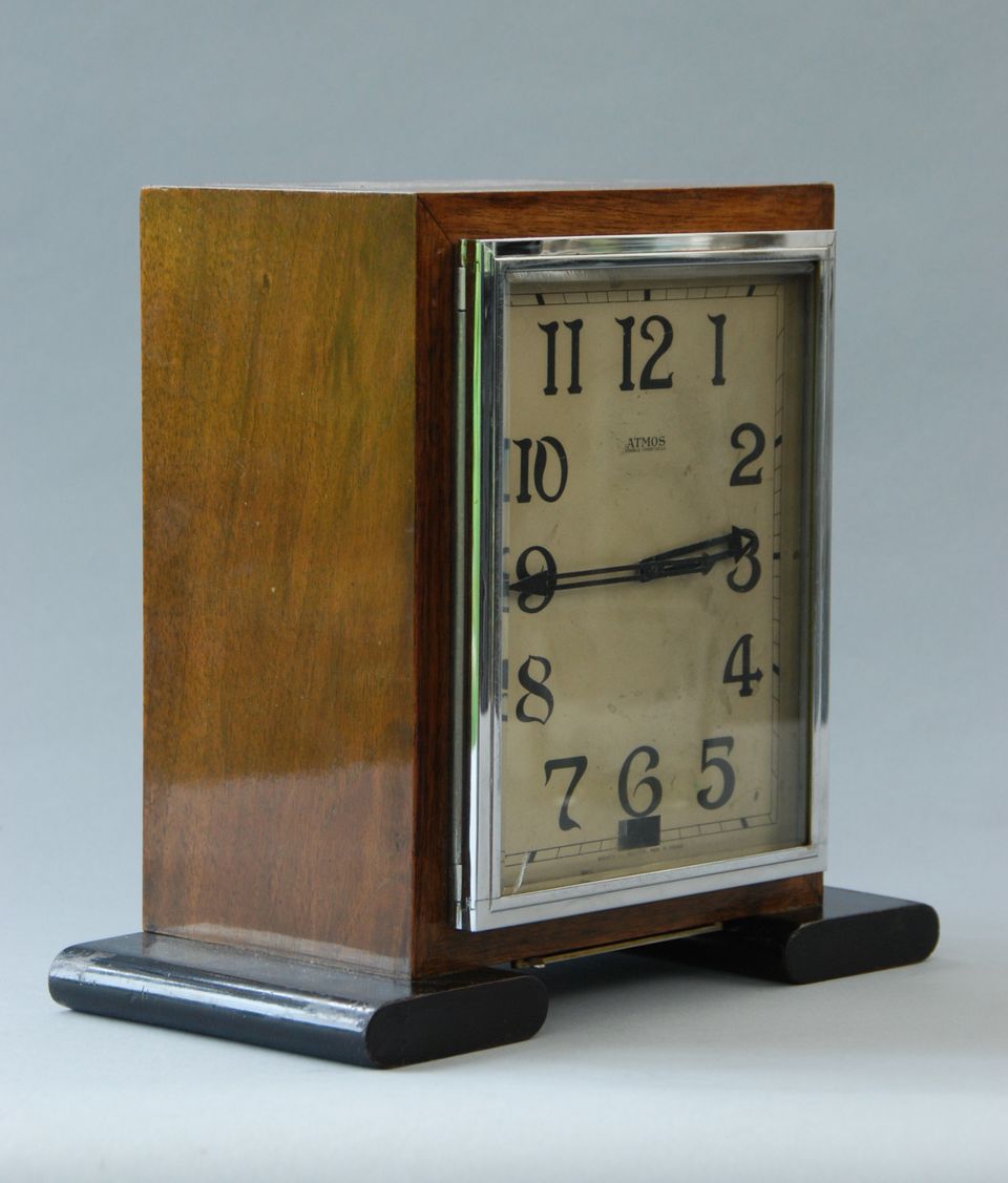 M209 Rare wooden Reutter Atmos clock - image 4
