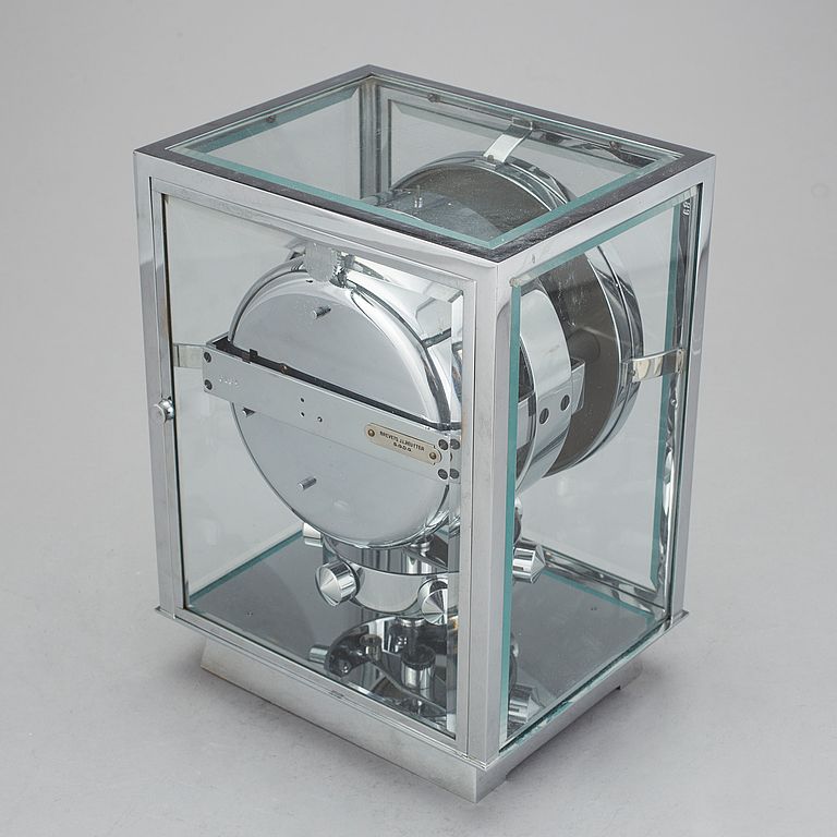 M212  Chromen Atmos klok, Reutter no 5184, 5 glazen - afbeelding 7