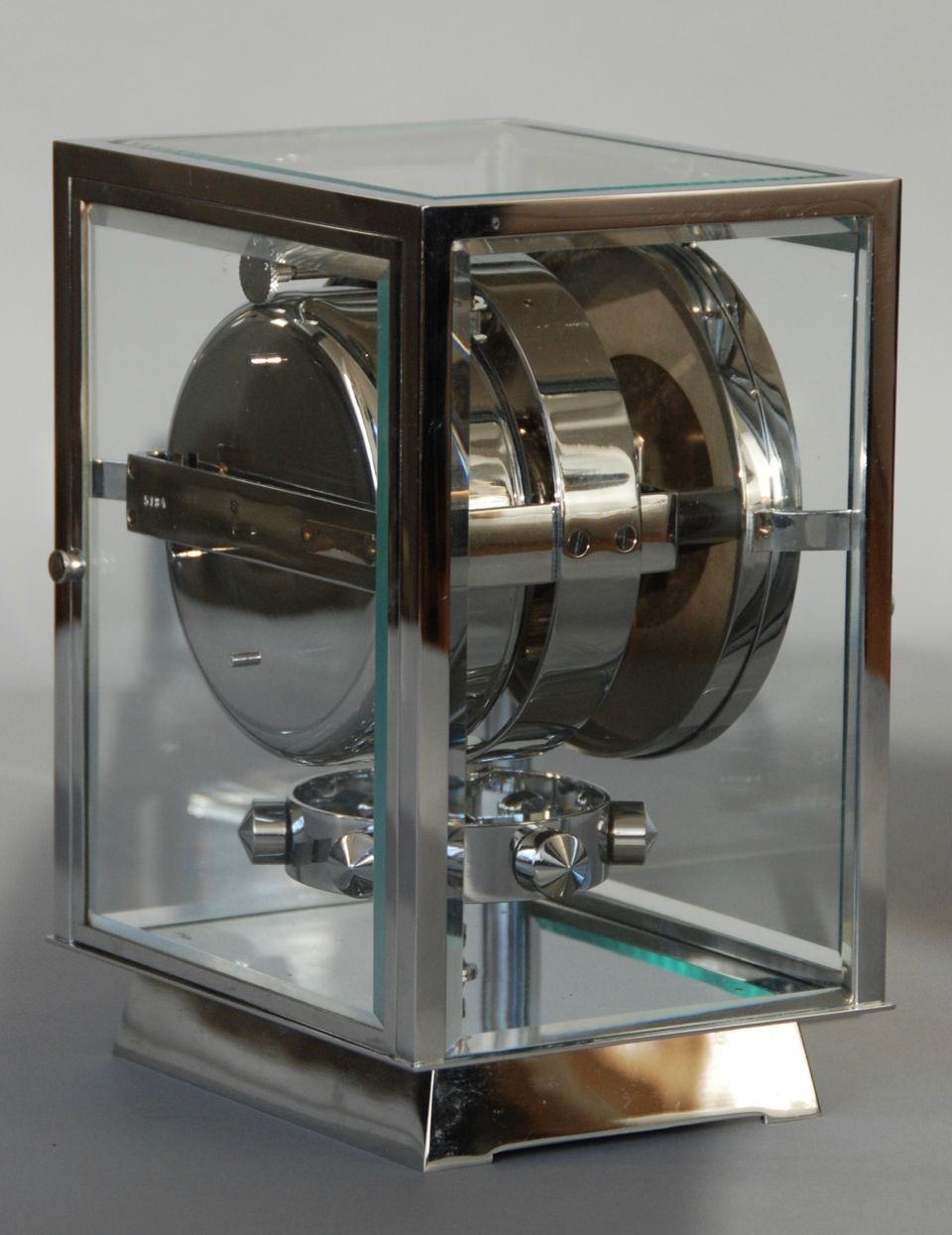 M212  Chromen Atmos klok, Reutter no 5184, 5 glazen - afbeelding 8