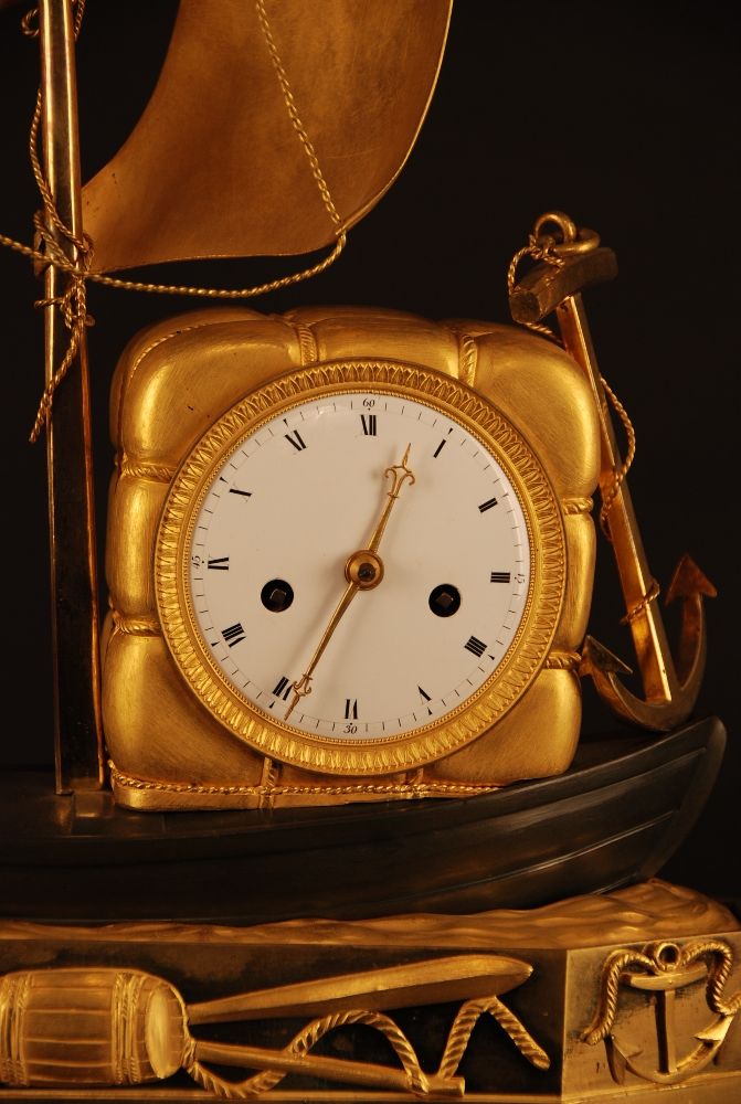 M16 Rare Directoire genre matelot mantel clock - image 4