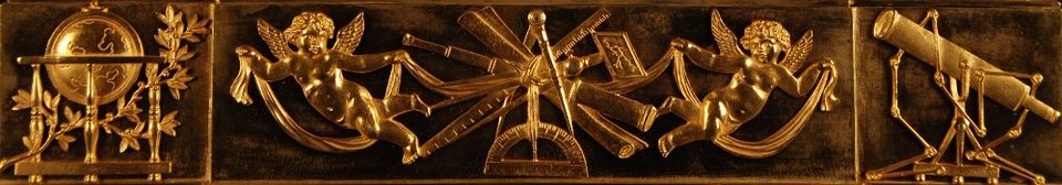 M63 French mantle clock ‘La leçon d’Astronomie’ - image 6