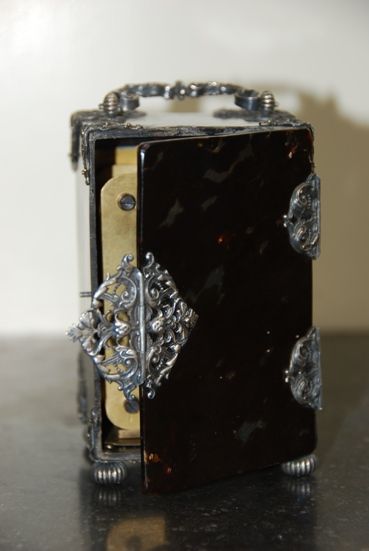 C12 Schildpad en zilver reisklokje - afbeelding 5