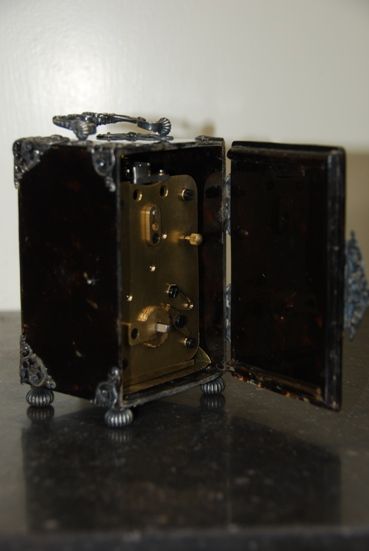 C12 Schildpad en zilver reisklokje - afbeelding 6