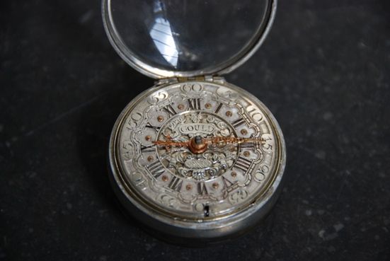 WAT12 Nice pocket watch, verge escapement - image 3