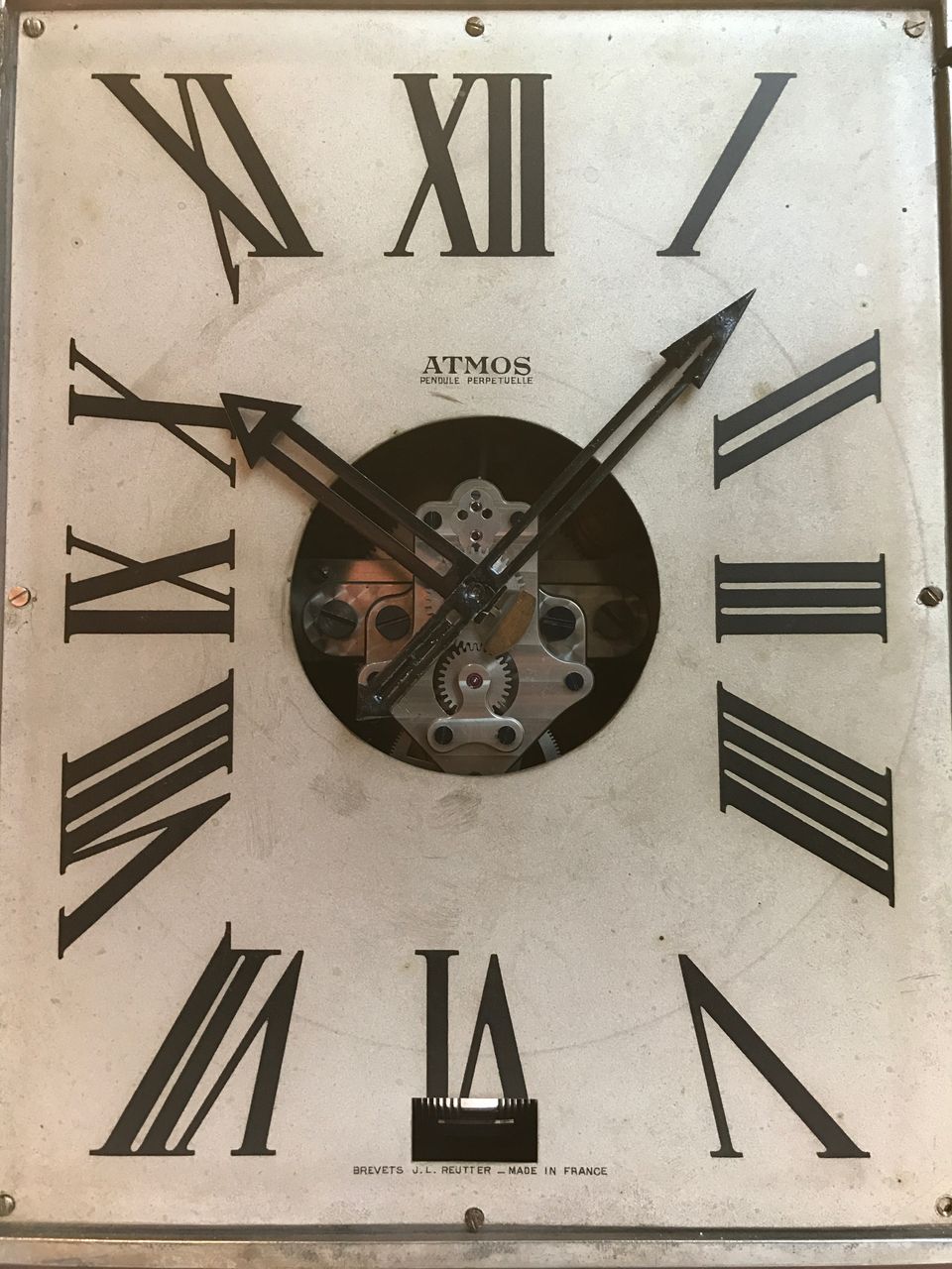 M228 Rare wooden Reutter Atmos clock - image 3