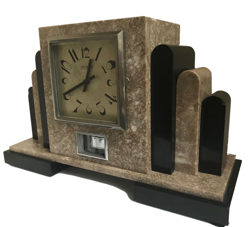 M240 French marble Atmos mantel clock Reutter, number 1792 - image 3