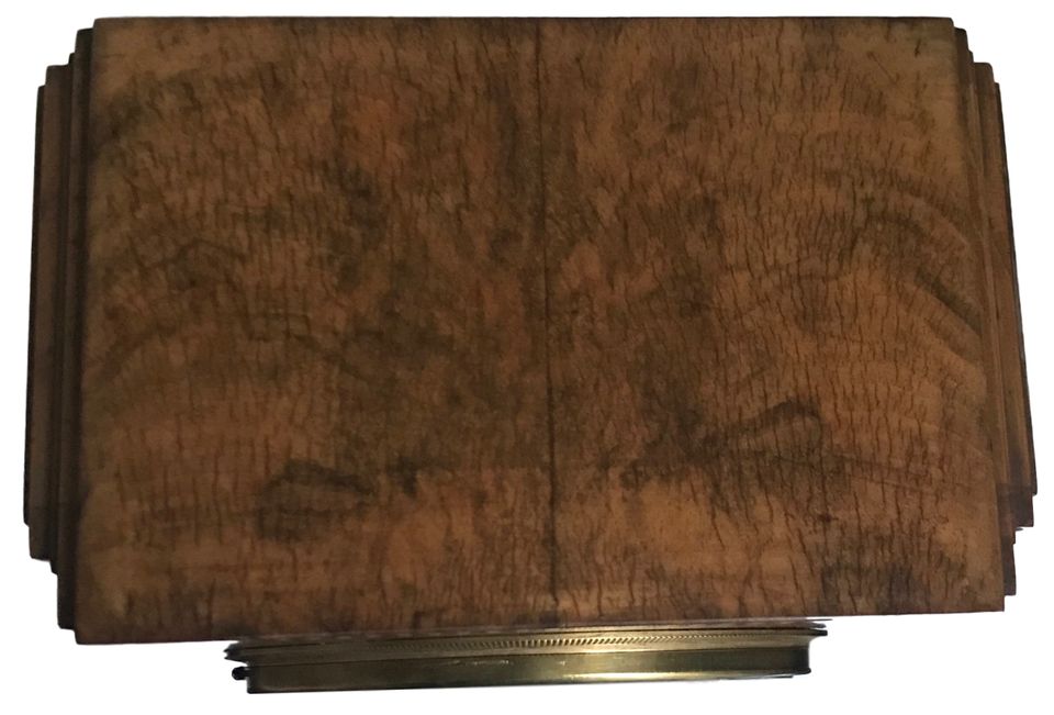 M238 Wooden Atmos clock, walnut veneers, J.L. Reutter, model LG I, No 602 - image 4