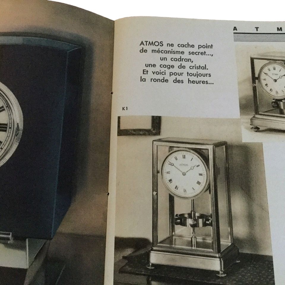 Herdruk Reutter Atmos pendule brochure met toevoegingen - afbeelding 6
