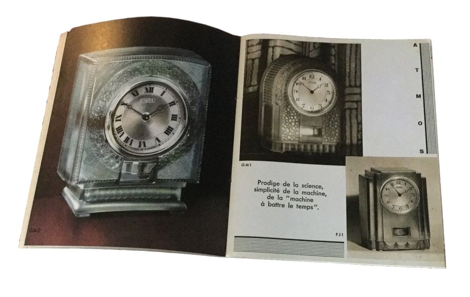 Herdruk Reutter Atmos pendule brochure met toevoegingen - afbeelding 9