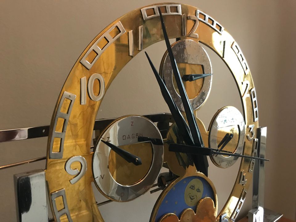 S23 Unique Skeleton clock World Exhibition Brussels 1935 - image 18