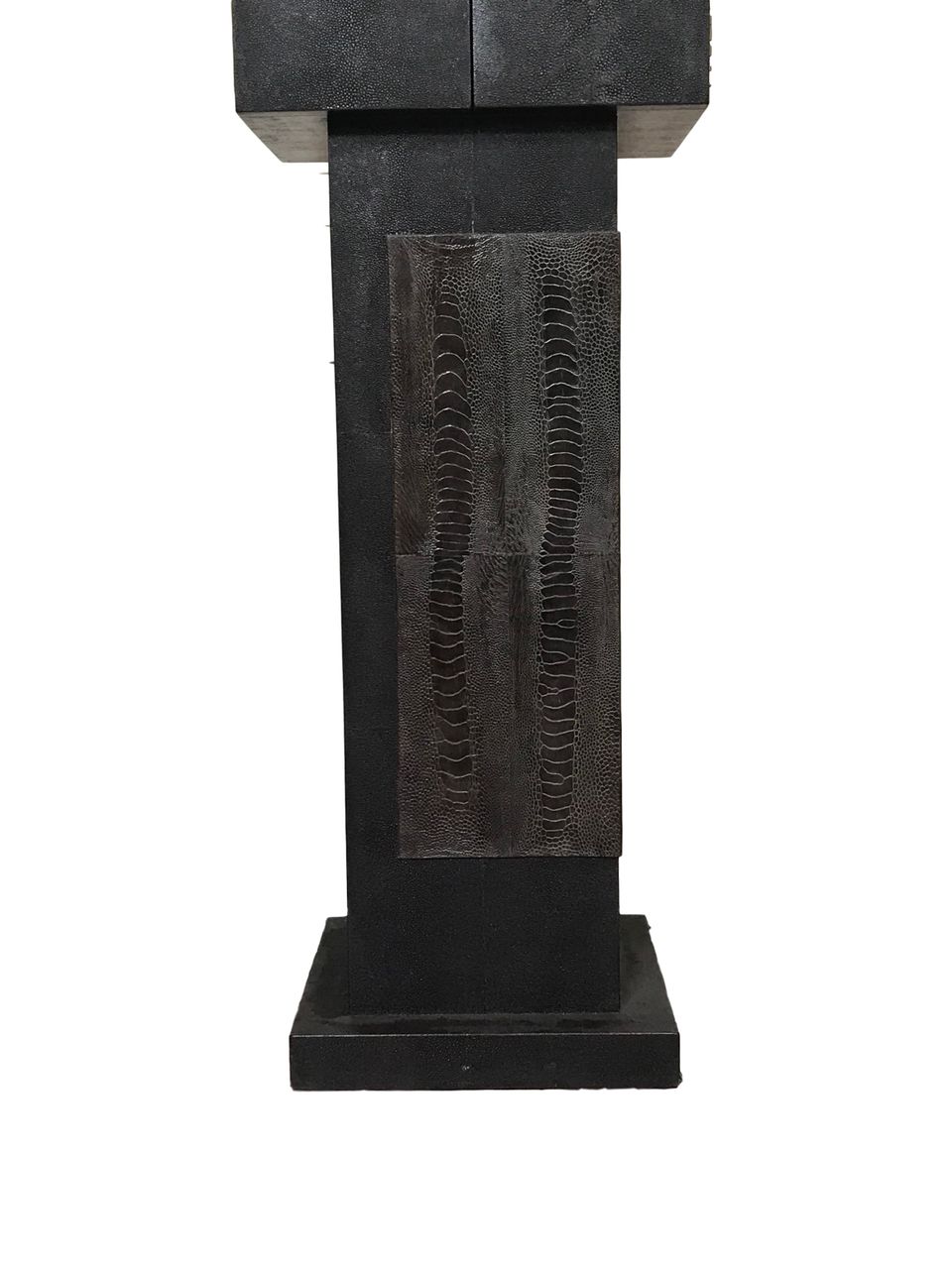 F07 R&Y Augousti Shagreen and Ostrich leather covered cabinet - image 2