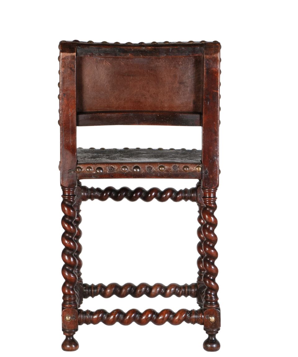 Een Paar Louis XIII Stoelen - afbeelding 3