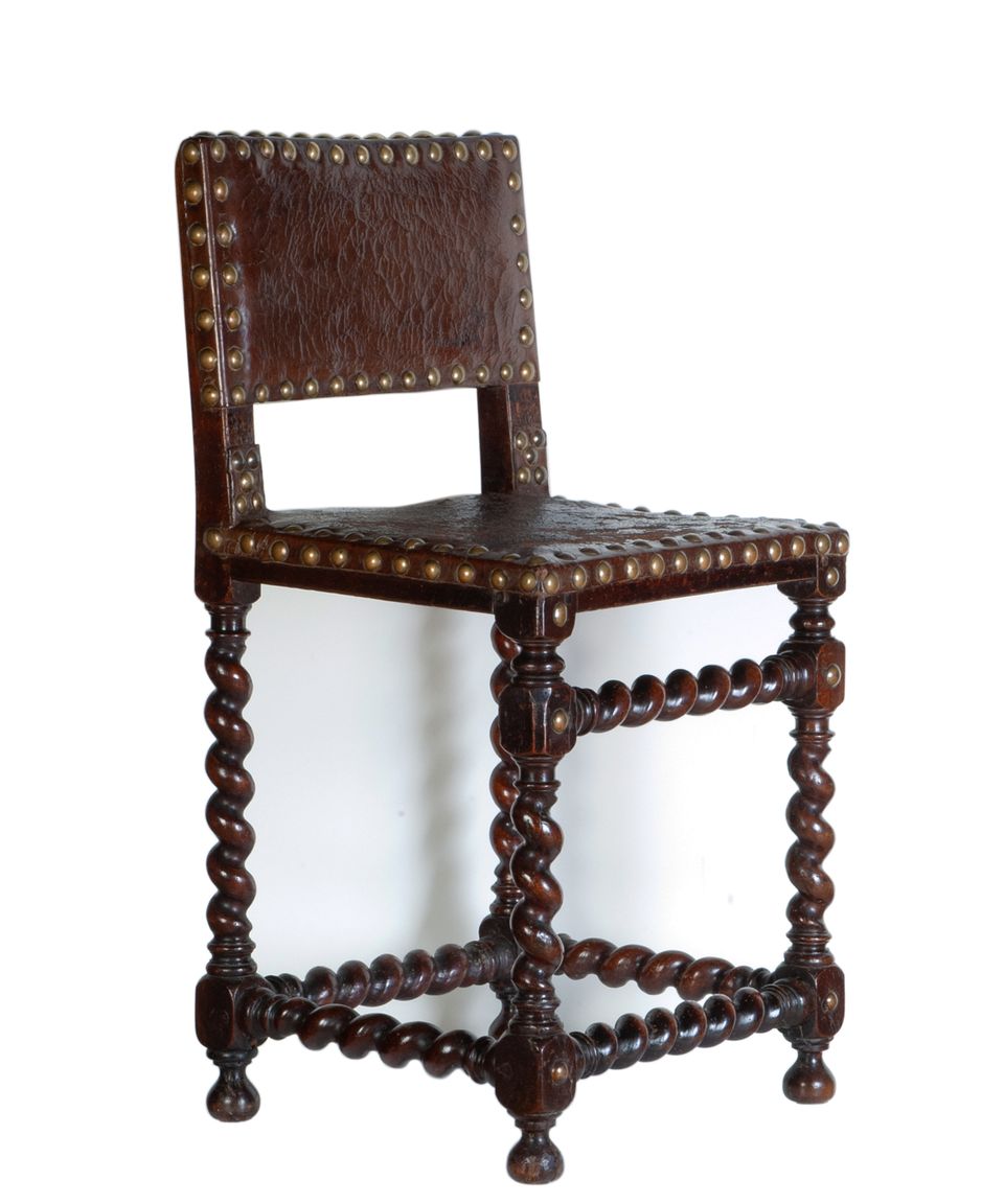 Een Paar Louis XIII Stoelen - afbeelding 5