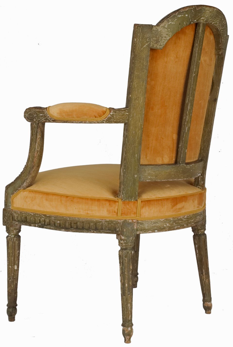 Een Paar Louis XVI Fauteuils - afbeelding 2