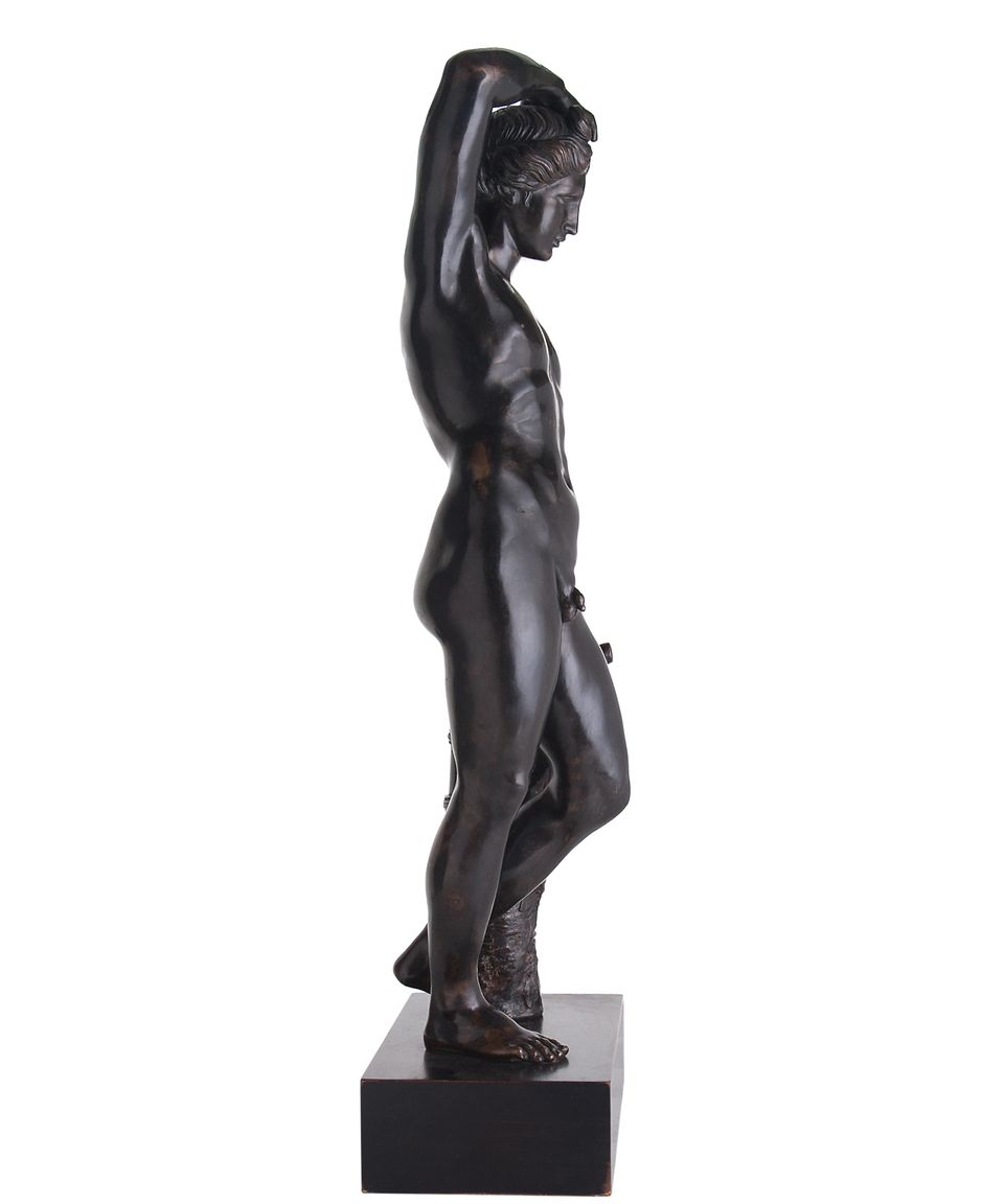 Vroeg 18e eeuwse Bronzen  Beeld van Apolino - afbeelding 2