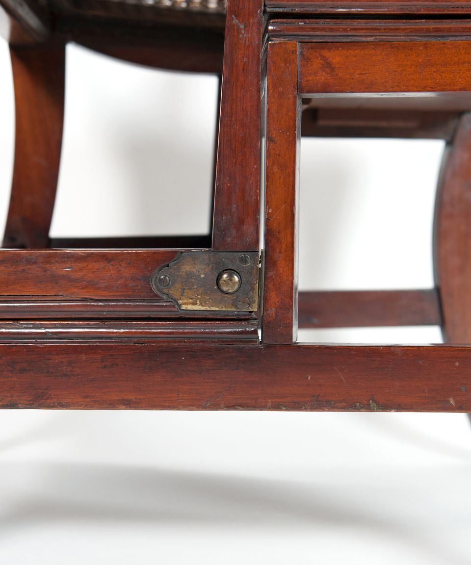 A Regency Mahogany Metamorphic Library Chair/Steps - image 3