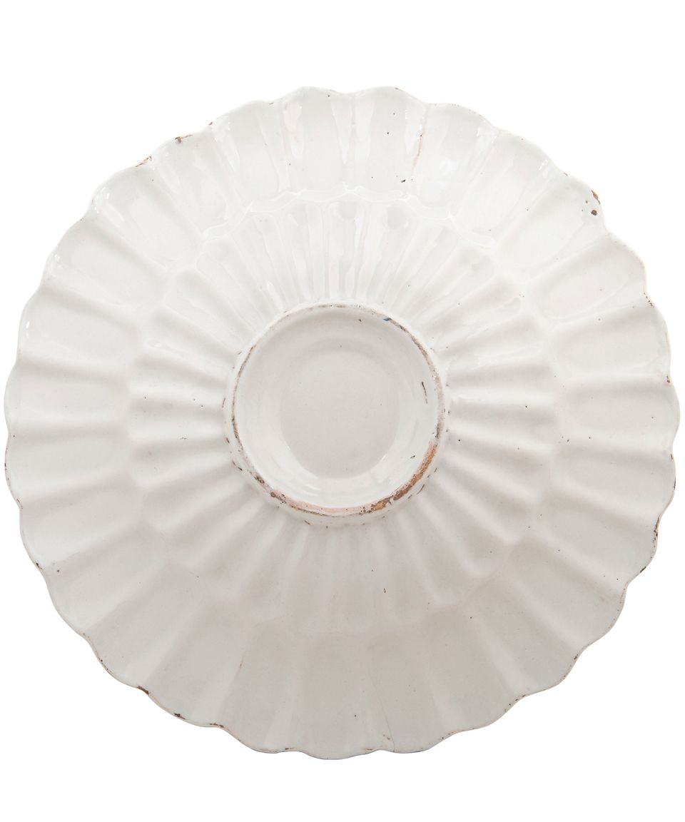 A White Dutch Delft Gadrooned Charger so called 'Plooischotel' - image 2