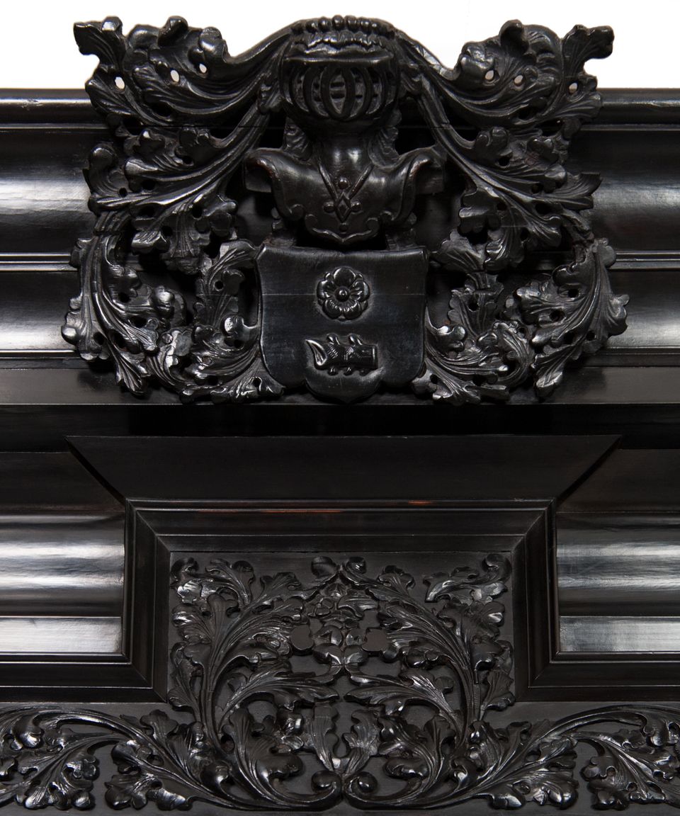 A Rare Dutch XVIIth. Century Cabinet-on-Stand. A so-called   “Kraamkamerkast” - image 2