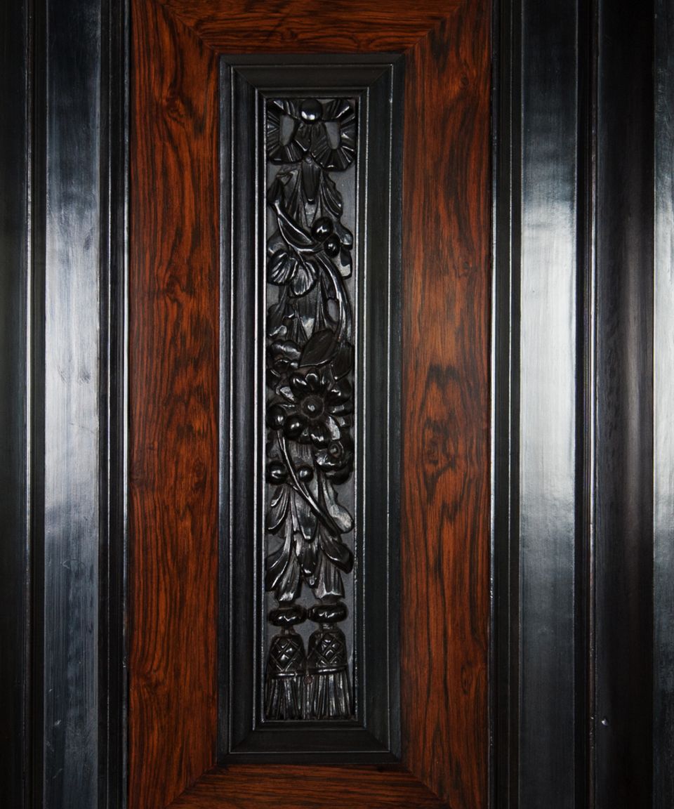 A Rare Dutch XVIIth. Century Cabinet-on-Stand. A so-called   “Kraamkamerkast” - image 4