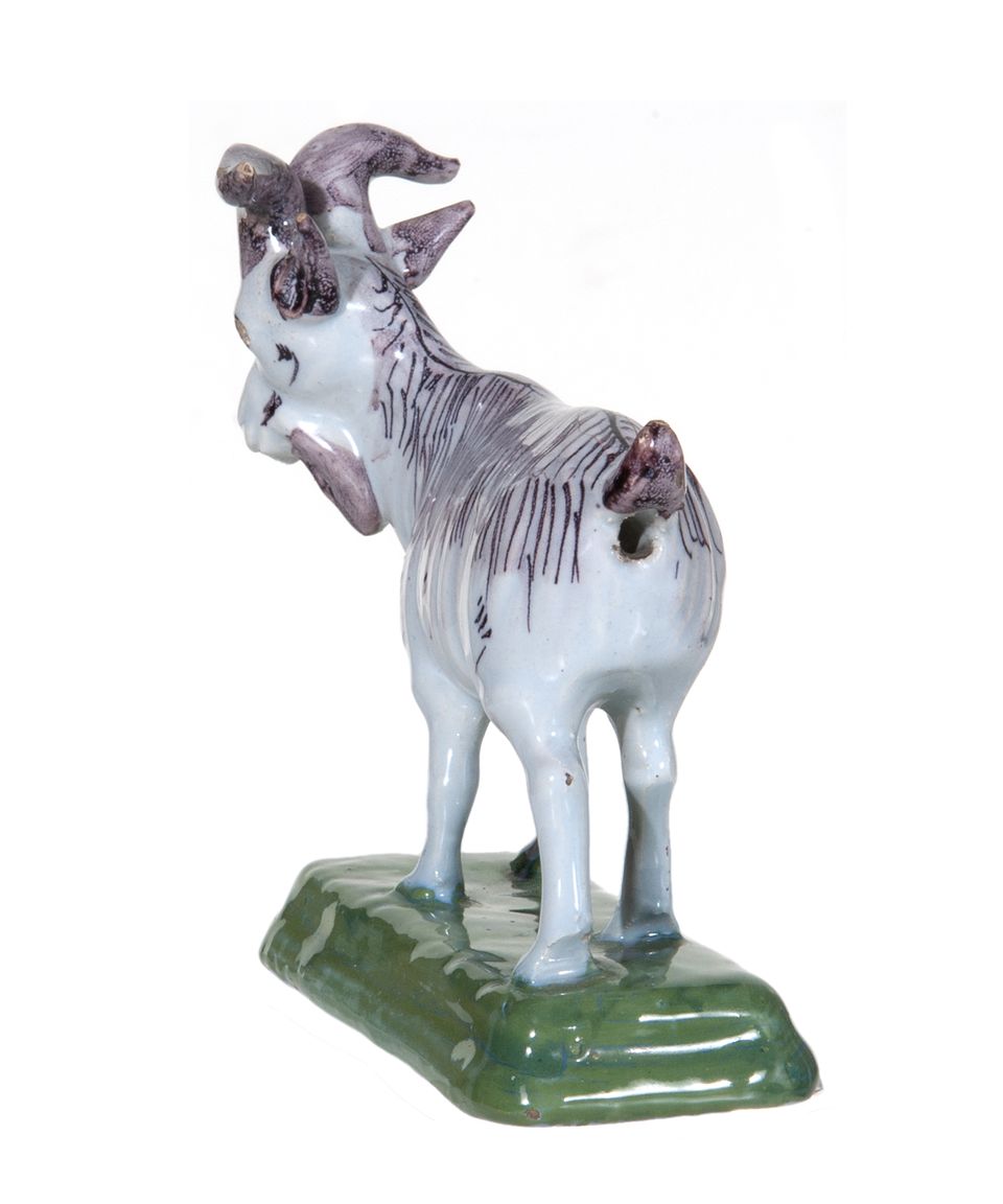 Delft Earthenware Goat - image 3