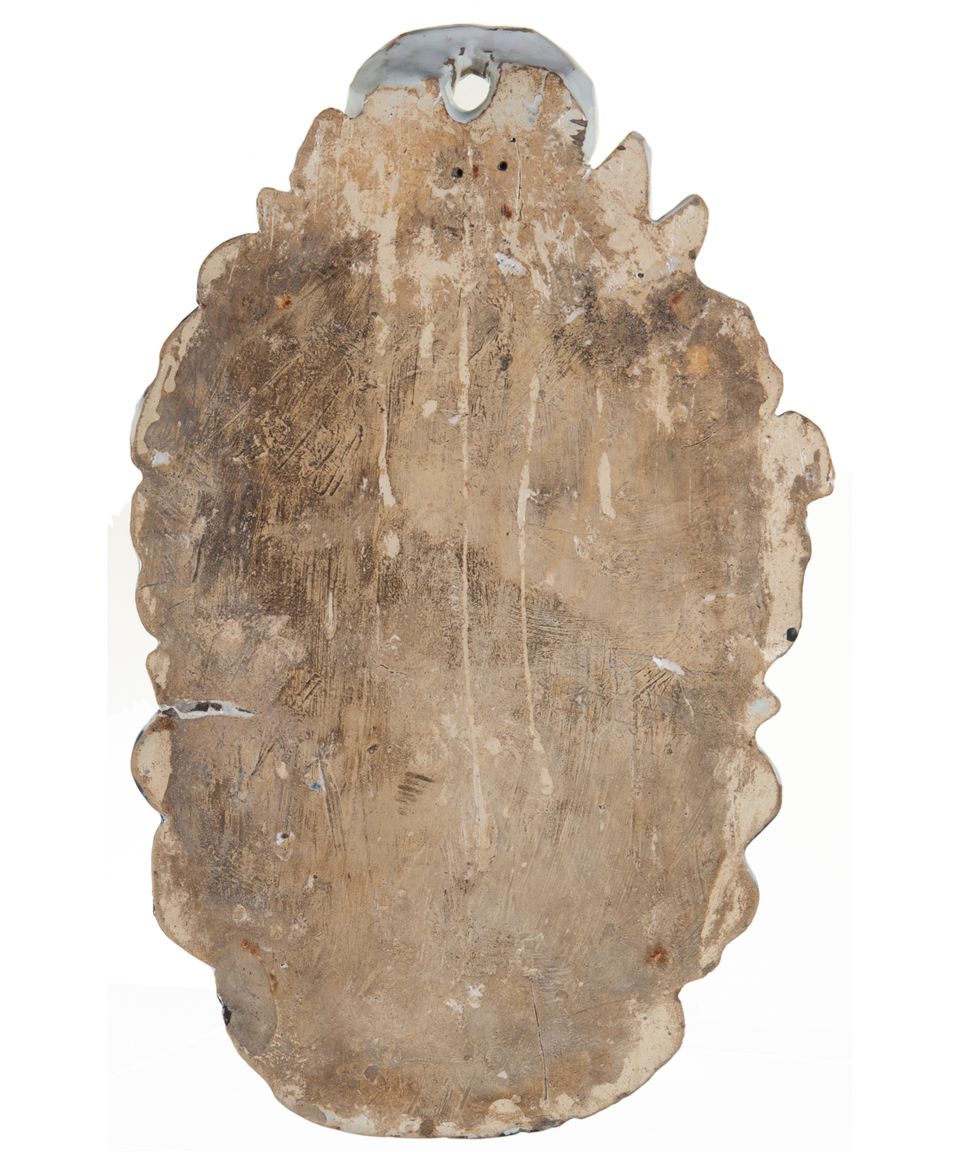 An Unusual Blue and White Dutch Delft Wall Sconce - image 4