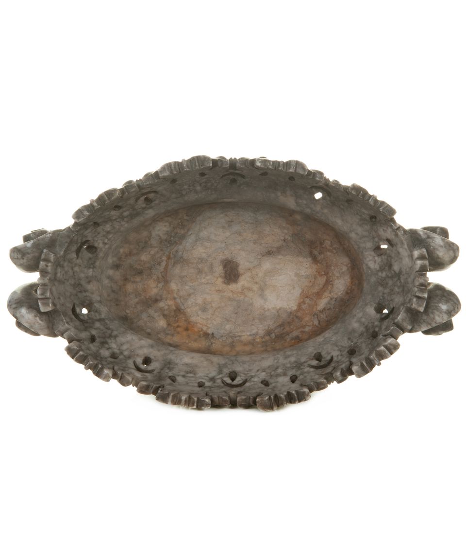 A Grey Alabaster Oval Coupe - image 3