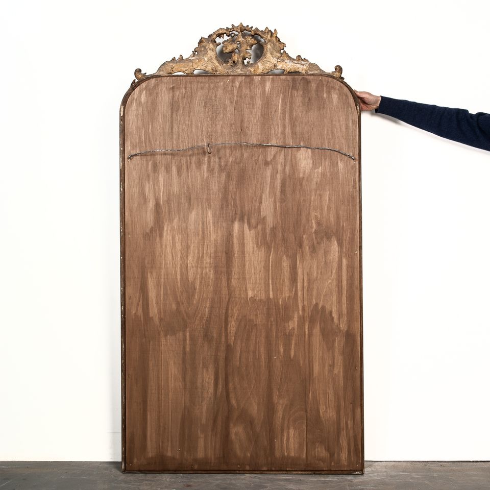 Large Distressed Mirror - image 6