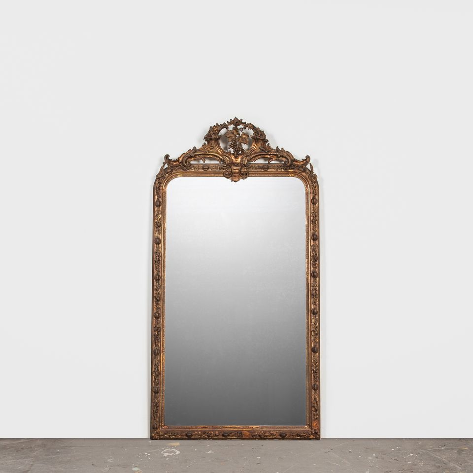 Large Distressed Mirror - image 2