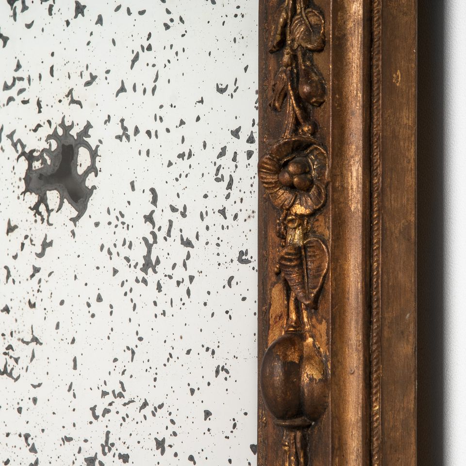 Large Distressed Mirror - image 5